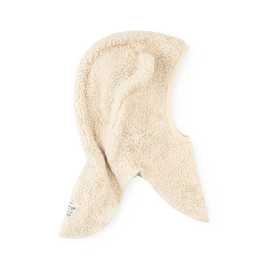 Mini A Ture MATJEFFI teddyfleece elephant hood-Angora cream