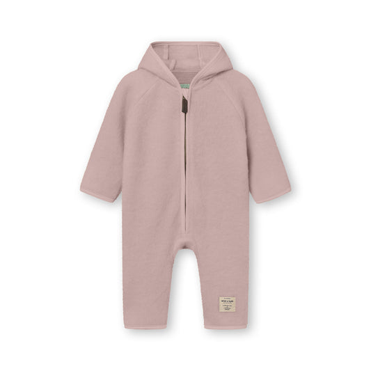 Mini A Ture MATJELA wool fleece jumpsuit-Cloudy Rose