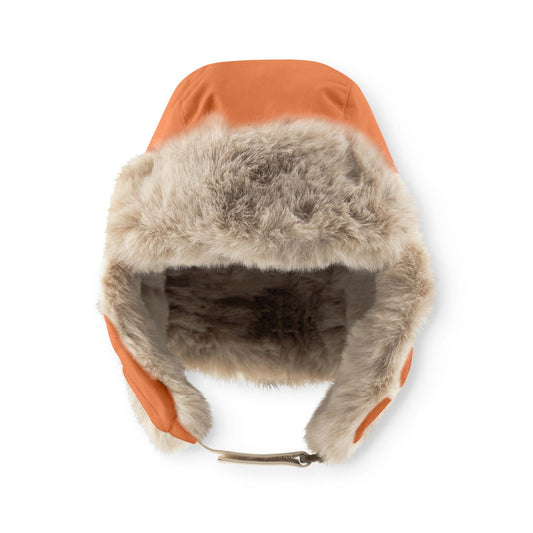 Mini A Ture MATCRISTER teddy lined winter hood- Leather brown