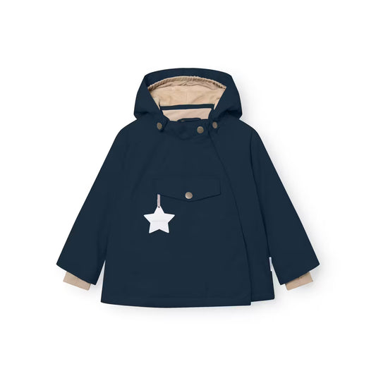 Mini A Ture fleece lined winter jacket - Outer space