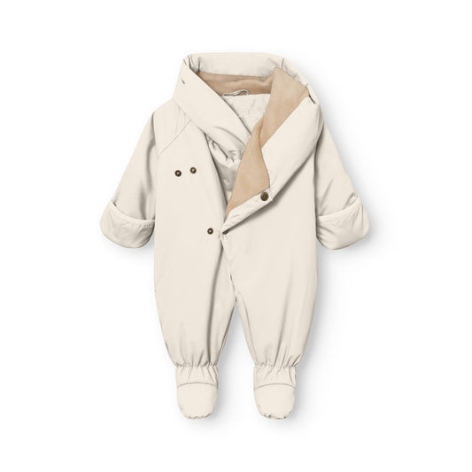 Mini A Ture MATFIANNA fleece lined winter pramsuit -Angora cream
