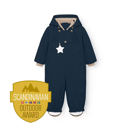 Mini A Ture MATWISTI fleece lined snowsuit- Outer space