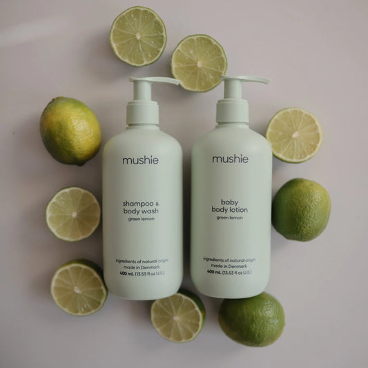 Mushie Baby Body Lotion – Green Lemon (400 mL)