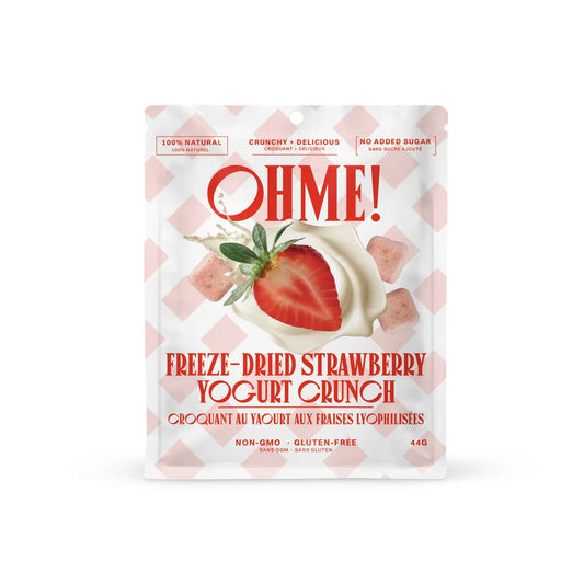 Freeze-Dried Strawberry Yogurt Crunch