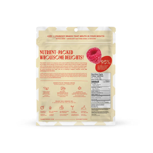 OHME! Freeze-Dried Raspberries (Whole)