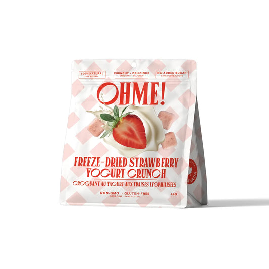Freeze-Dried Strawberry Yogurt Crunch