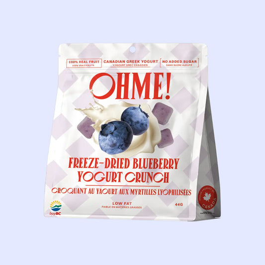 Freeze-Dried Blueberry Yogurt Crunch